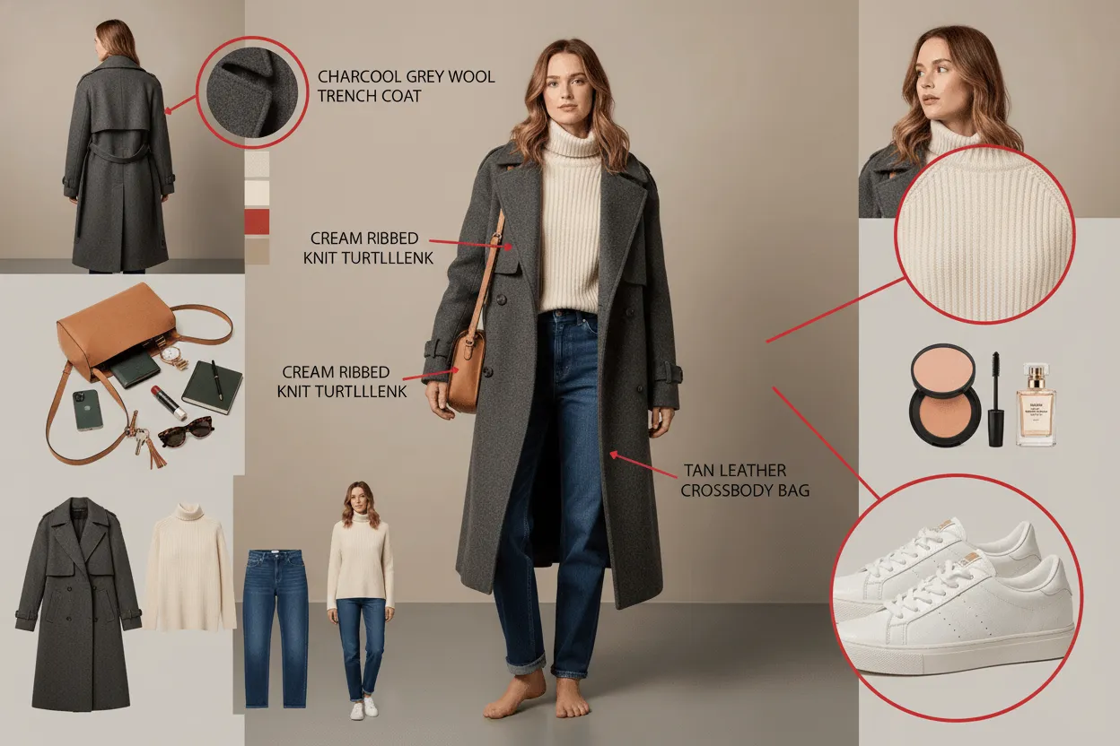 AI outfit generator fabric texture detail example