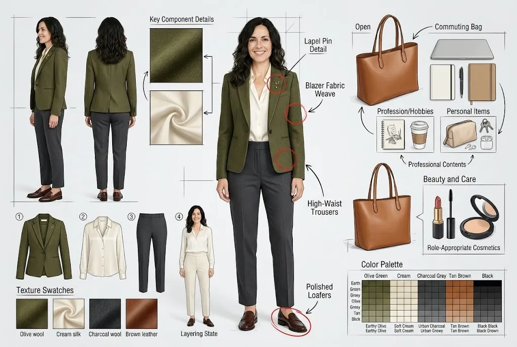 AI outfit generator virtual try-on wardrobe example