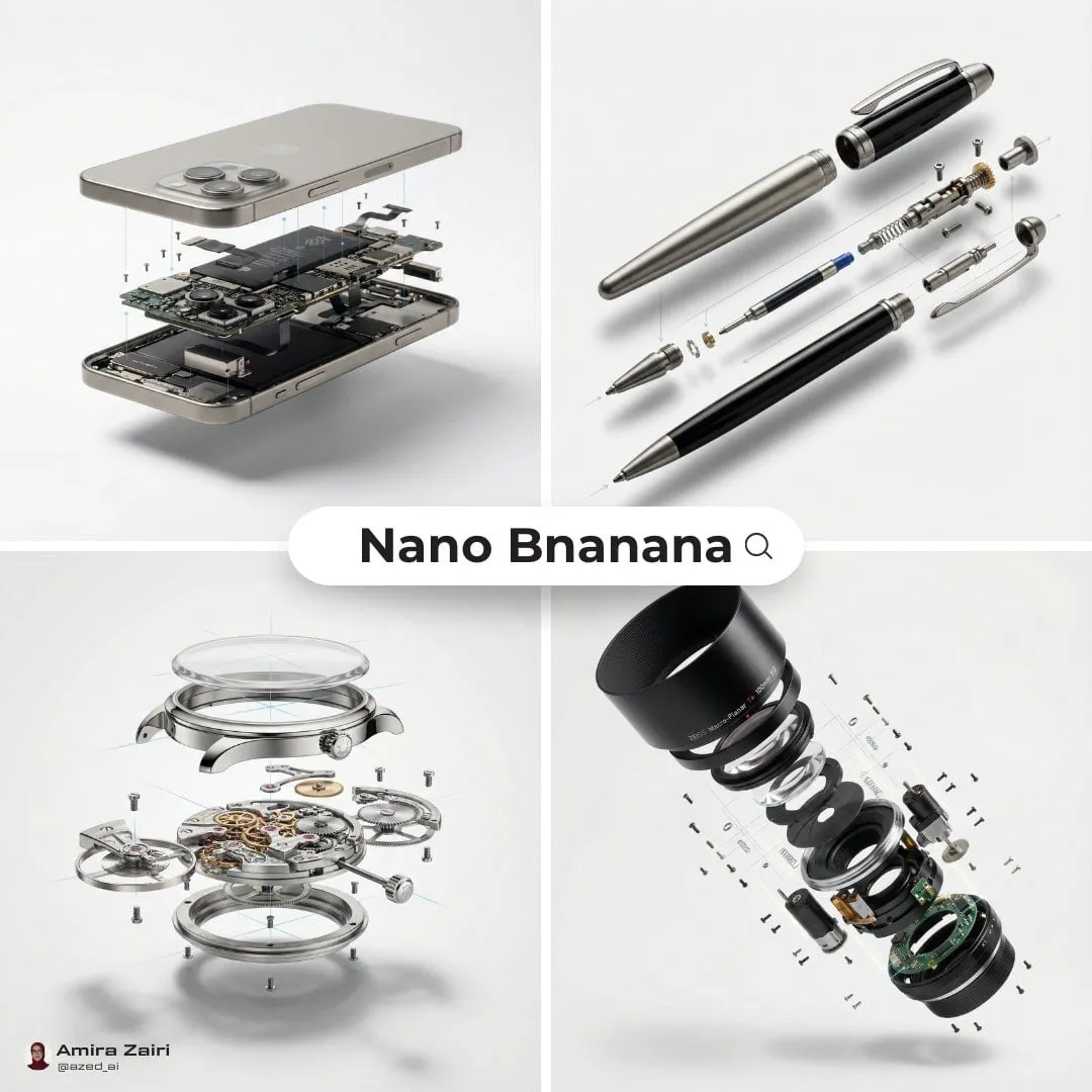 Exploded Product View