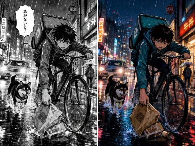 Colorize Manga