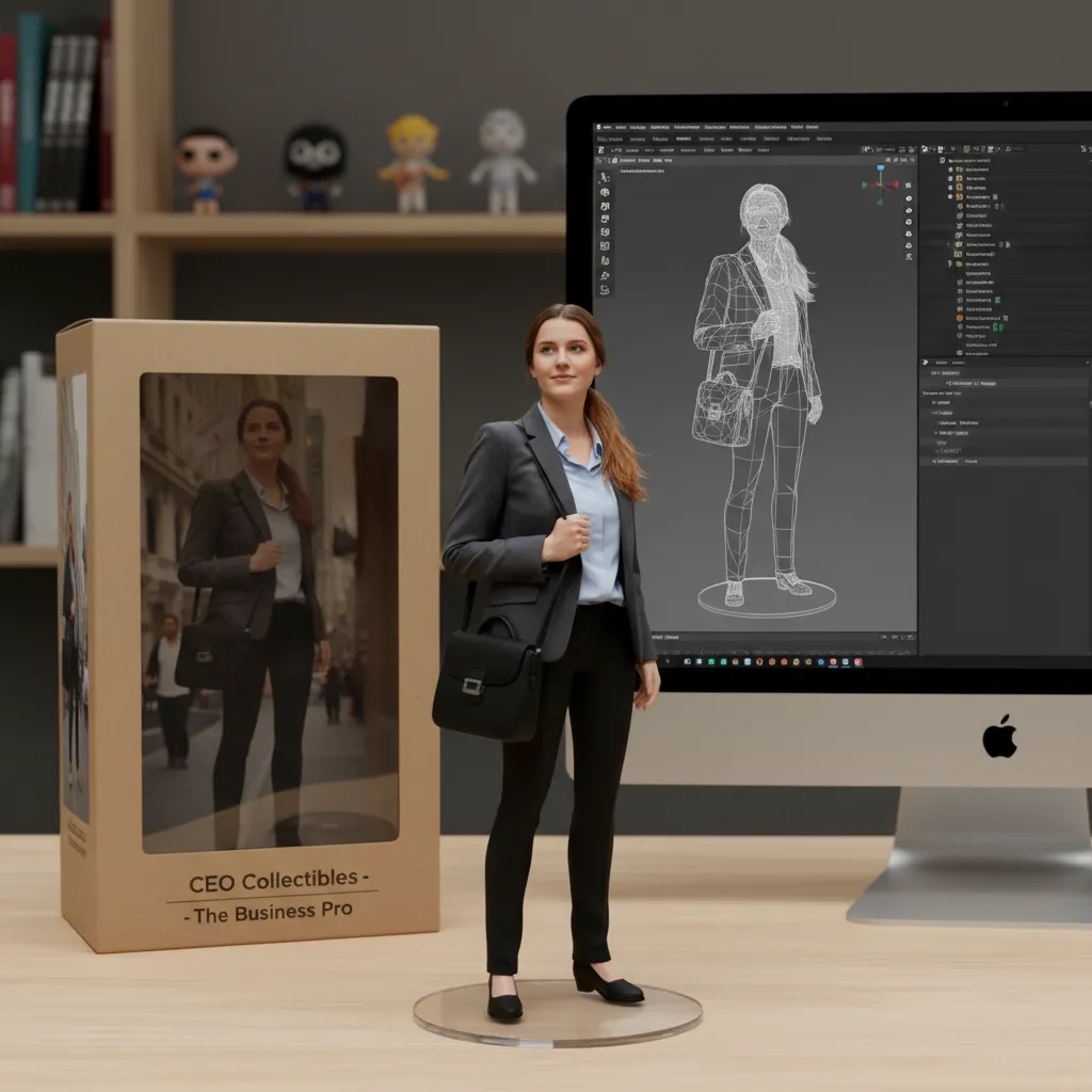 Transform Photos into 3D Figurines